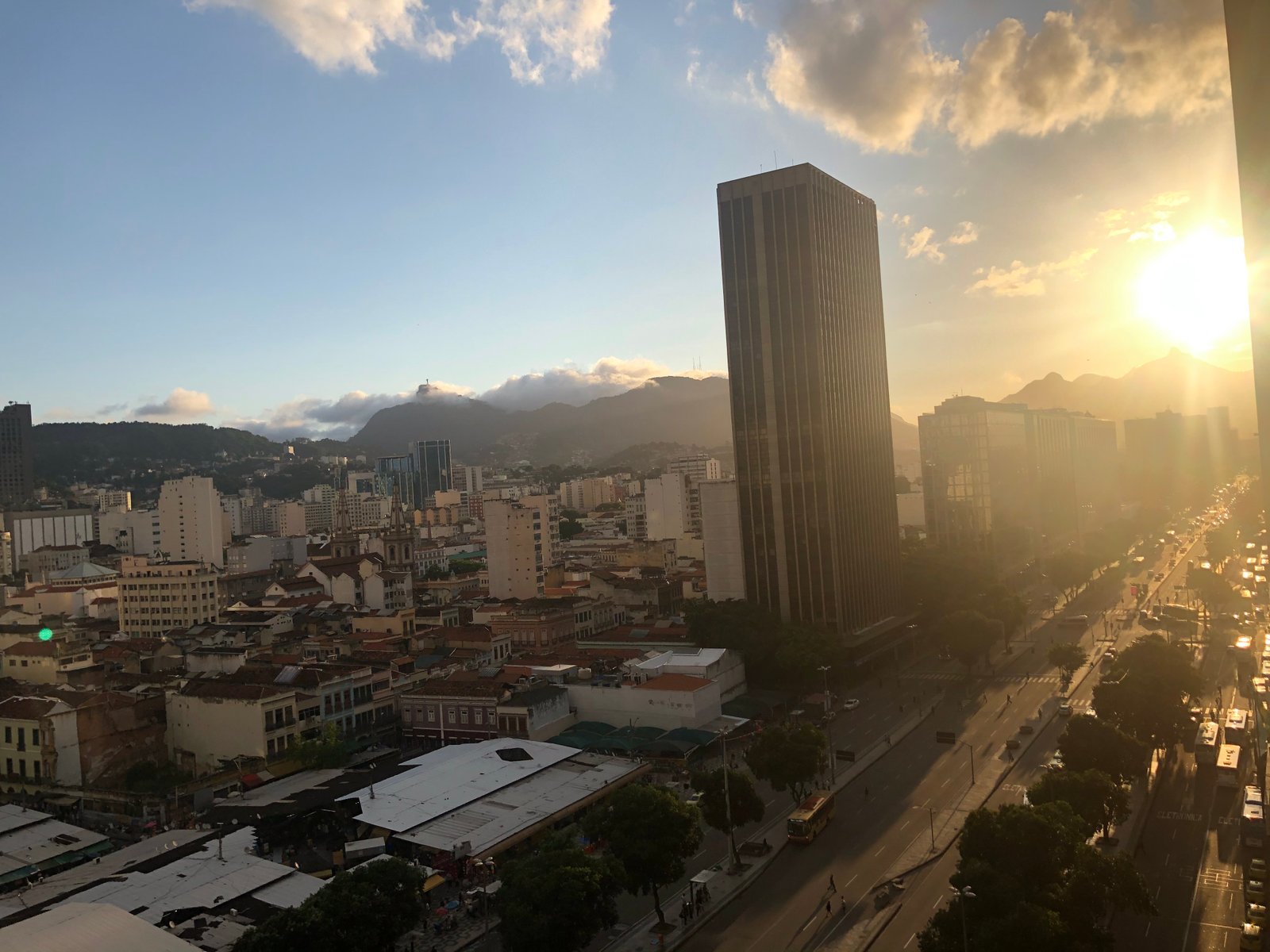 Vista da Avenida Presidente Vargas, Centro do Rio de Janeiro